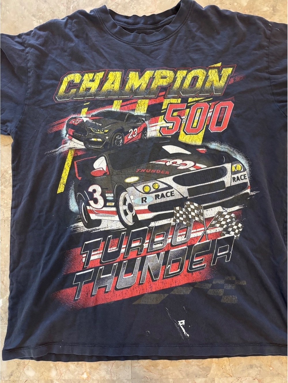 American Vintage Champion 500 NASCAR Racing Graphic Tee Men’s L